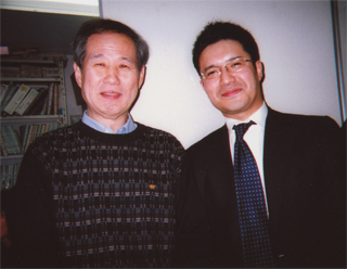 衆議院議員の村越祐民さんと（12/28）