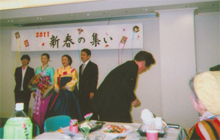 けしば誠一さんの「新春のつどい」