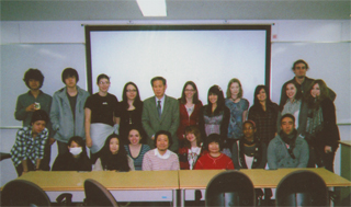 テンプル大学日本校で講演しました（2/23）