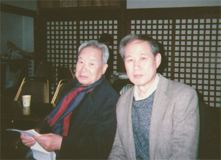 村上正邦さんと（3/27）