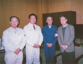 石巻の副市長さん（右から２人目）と