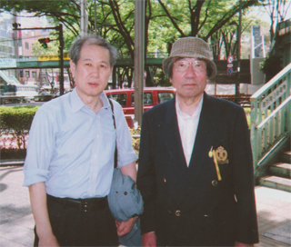 二見伸明さん（元運輸大臣）と