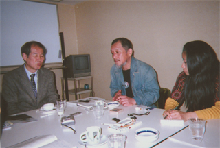 大浦信行さんと