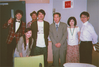 文化放送で。「週刊金曜日」平井編集長を囲んで（6/22）