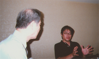 死刑について語る青木さん