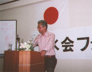 一水会フォーラムでの澤田さん