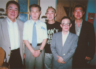 筆坂さん、椎野さん、佐川さん、徐さん