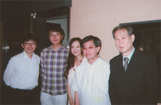 鹿砦社の人々を迎え、文化放送で（8/10）