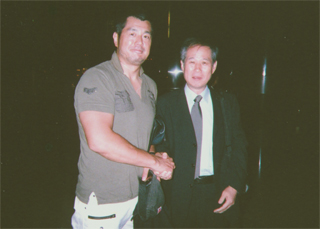 高田延彦さんと（8/23）