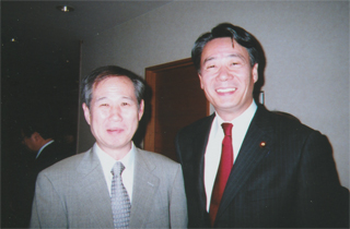 海江田万里さんと