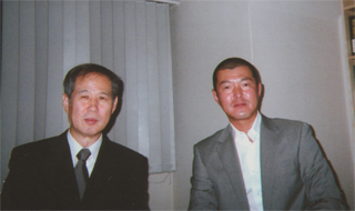 インタビューが終わって（金曜日で）