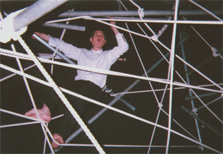 私も挑戦して登りました