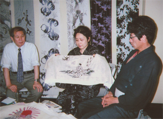 日露戦争祝勝手拭い