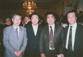 鈴木、石川知裕さん、深見東州先生、木村三浩氏