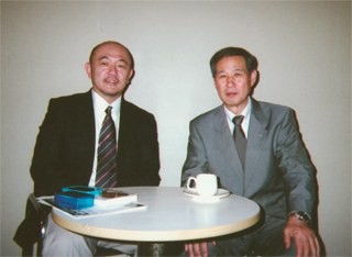 岩上安身さんと（9/21）