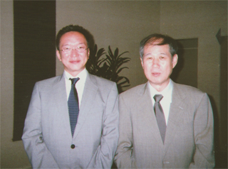 お孫さんの保田興さんと（9/24）