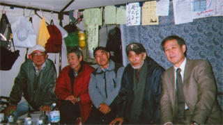 「脱原発座り込み」の人達と