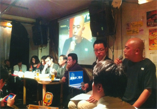 学生運動復興のトーク（11/20）