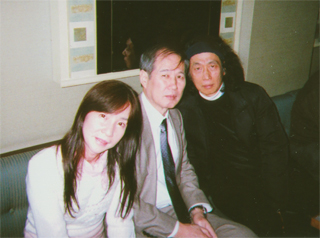 早見慶子さん、板坂剛さんと（12/8）