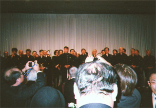 立川一門が挨拶