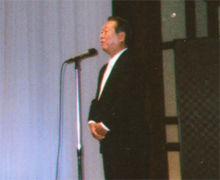 小沢一郎さんの祝辞