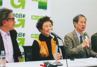 私も賛同人として挨拶しました