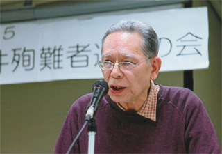 元赤軍派議長の塩見孝也氏