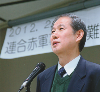 私も挨拶しました