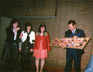 娘さんからプレゼント