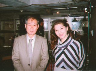 重信メイさんと（西宮のゼミで）