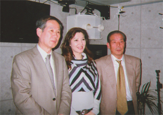 重信メイさん、飛松五男さんと