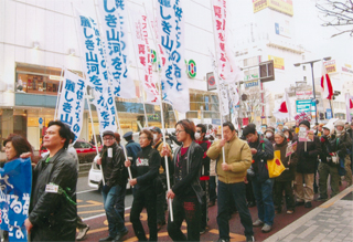 ３月４日（日）「右から」デモin宇都宮
