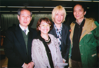 鈴木、マエキタミヤコさん、津田大介さん、山本コータローさん