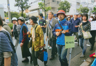 雨が上がった後。この後、又大雨でした