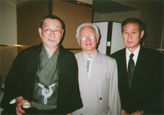 花房東洋さん、岡本幸治さんと