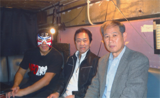 サスケさん、矢追純一さんと（6/12）