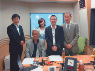 前法相・小川敏夫さん、今西憲之さんと（6/13文化放送）