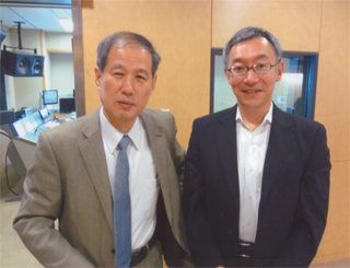 『文芸春秋』の島田真編集長と（7/11）