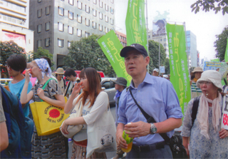 頑張って歩きました