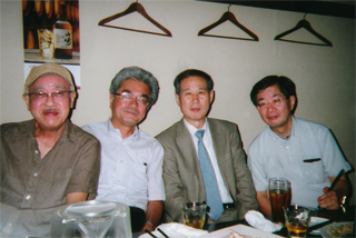 鹿砦社40周年パーティで（7/12）