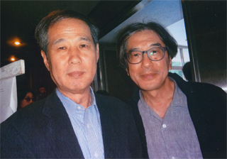 中沢新一さんと