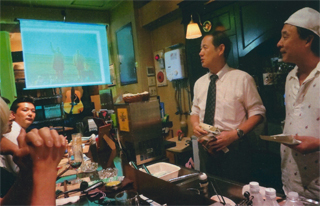 杉正太郎さん（右）と（8/2）