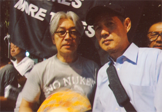 坂本龍一さんと（8/3）