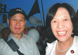 社民党の阿部知子さんと