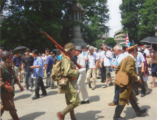 タイムスリップして兵隊さんが…