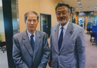 東祥三さんと（8/22）