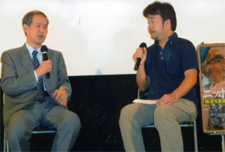 『ニッポンの嘘』の長谷川監督と（8/25）