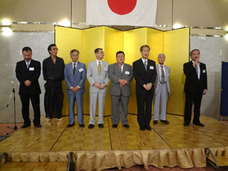 一水会結成40周年大会で挨拶しました（9/14）