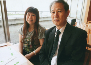 あゆみちやんのお見舞い