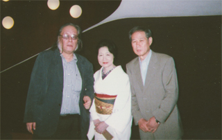 高取英さん、黒岩安紀子さんと（9/16）